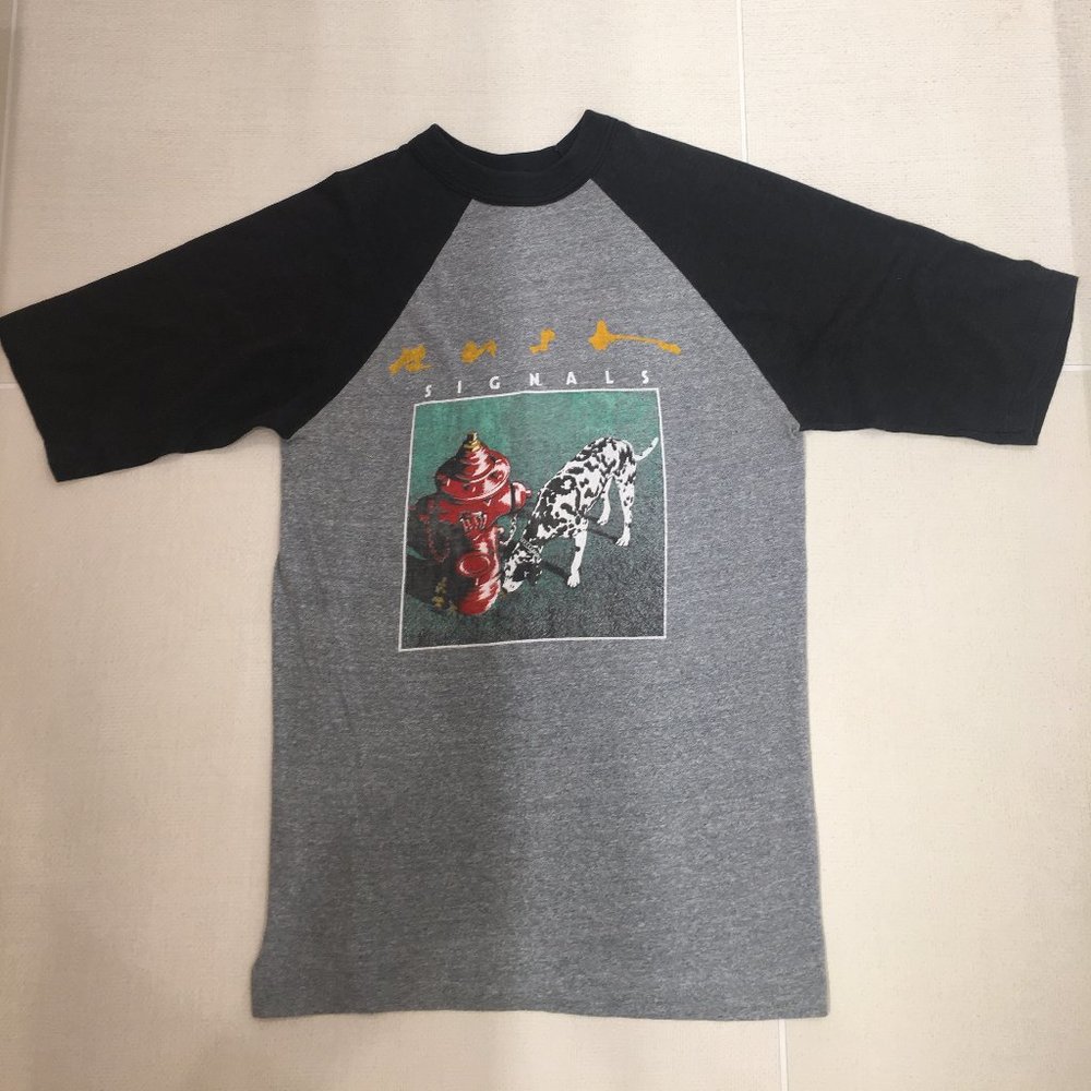 Vintage RUSH SIGNALS  tour shirt in MINT condition